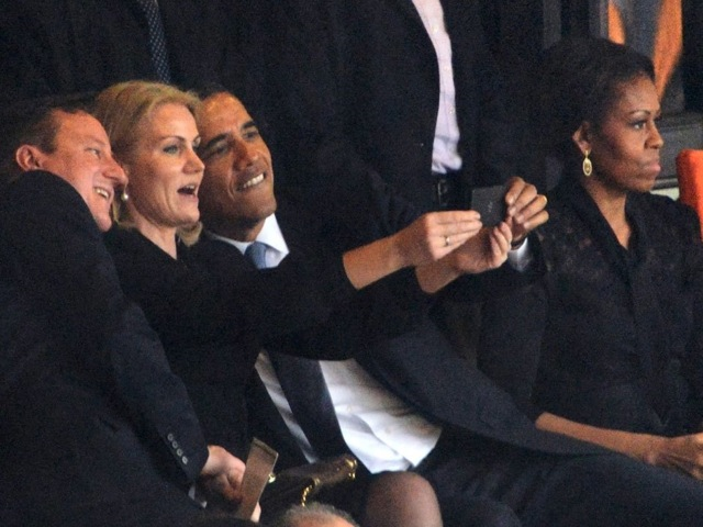 obama selfie