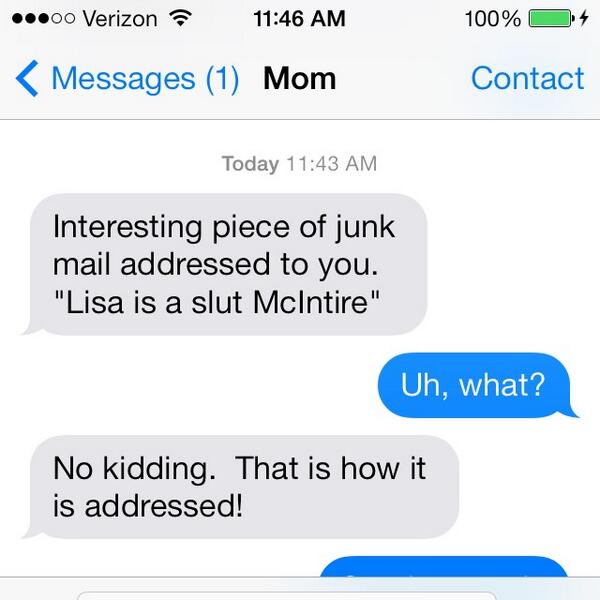 lisa is a slut mail