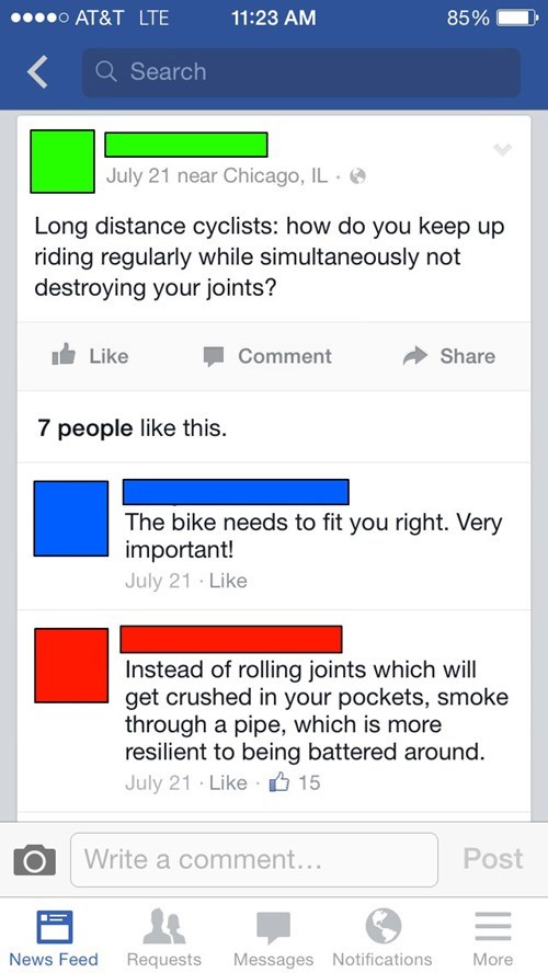 bicycle joints